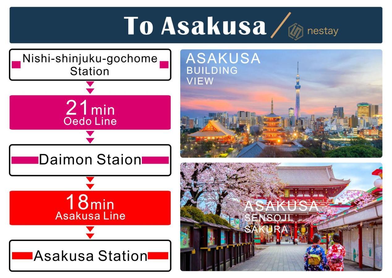 Nestay Villa Tokyo Shinjuku 외부 사진